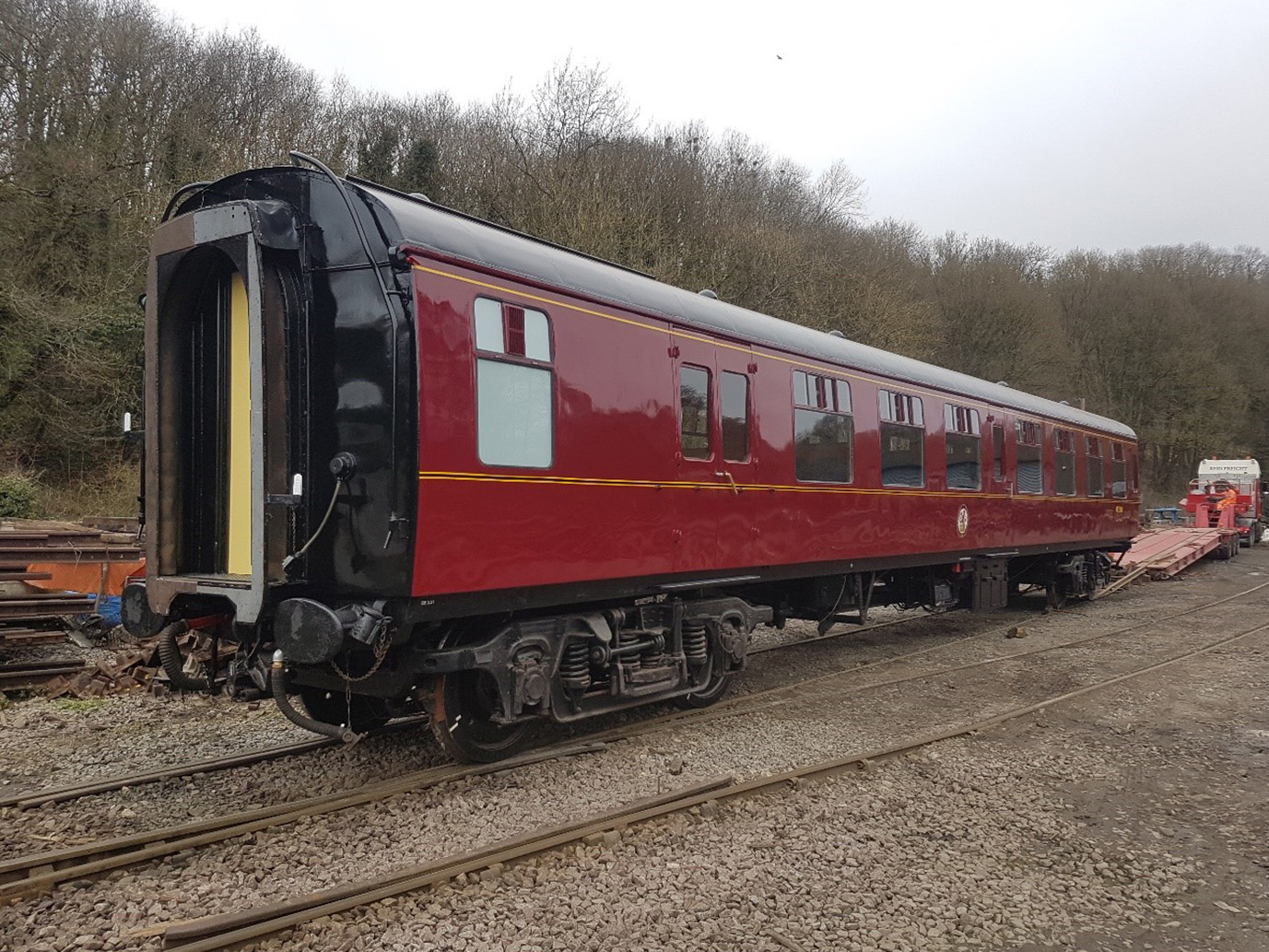 <h4>The carriage exterior after</h4>
